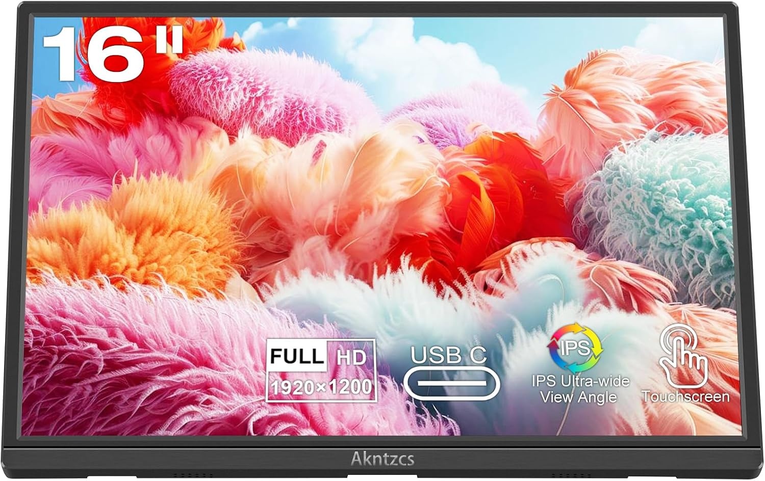 Draagbare Monitor 16" FHD Touchscreen - 34% Korting