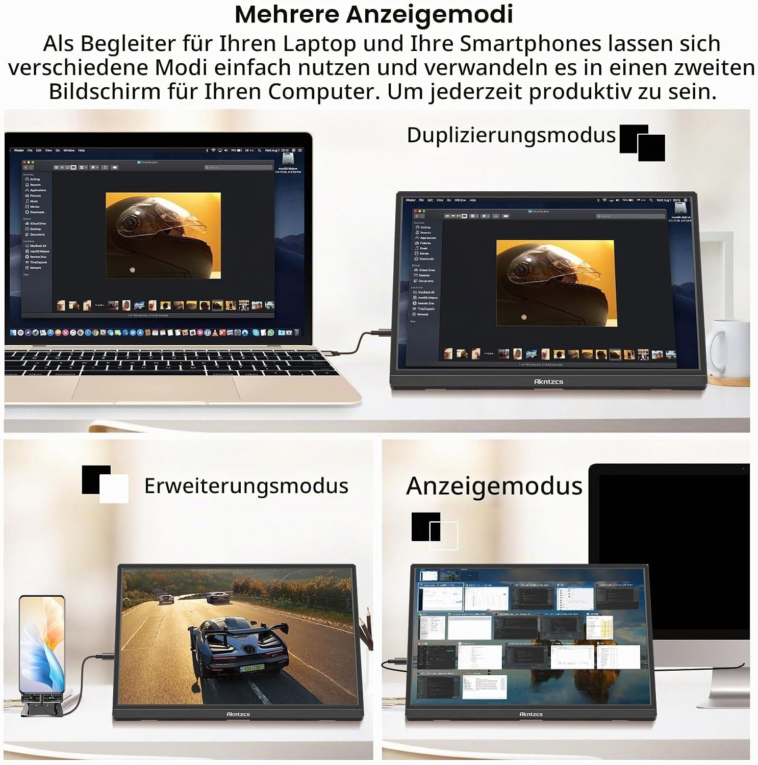 Draagbare Monitor 16" FHD Touchscreen - 34% Korting