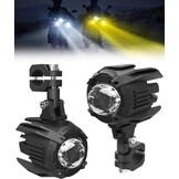 Motorfiets LED Hulplampen 9000LM Tweekleurig | 52% Korting
