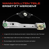 Raamheffer Linksachter Zonder Motor Volvo S60/V60 (2010-2018) - 34% Korting