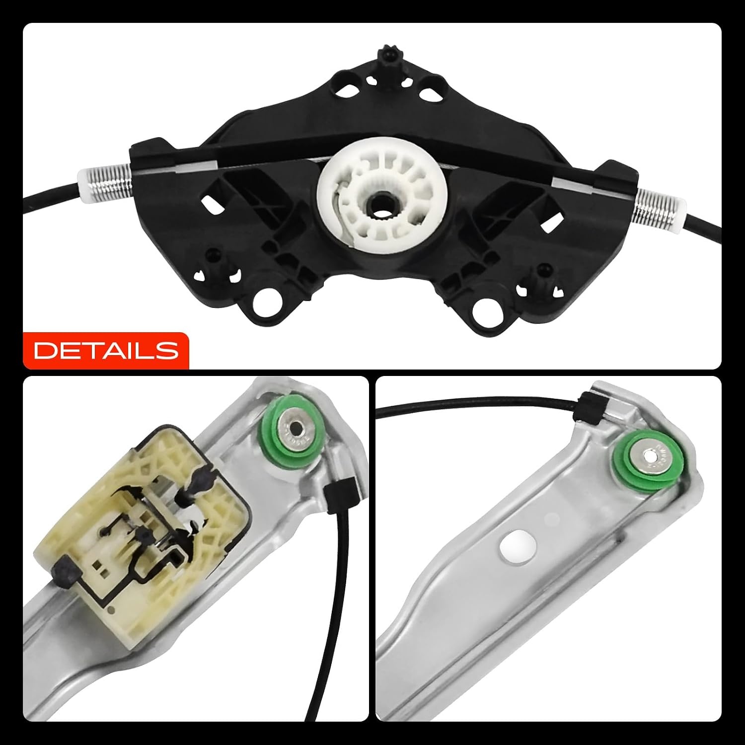 Raamheffer Linksachter Zonder Motor Volvo S60/V60 (2010-2018) - 34% Korting