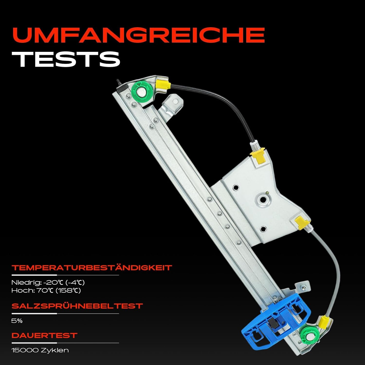 Frankberg Vensterheffer Mechanisme Elektrisch Motor - 34% Korting