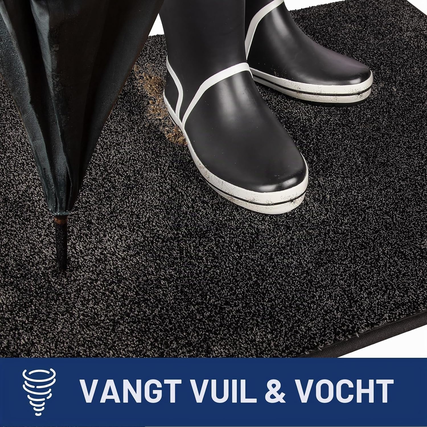 Grote Deurmat 120x180 cm - Absorberend & Antislip - 34% Korting