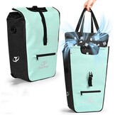 Waterdichte Fietstas 3-in-1 met Koeltas - 22-28L Groen (32% Korting)