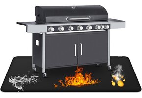 Vuurvaste Grillmat 75x120cm - Vloerbescherming voor Buiten