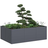 Plantenbak Staal Antraciet 120x80x40 cm - 53% Korting