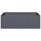 Plantenbak Staal Antraciet 120x80x40 cm - 53% Korting