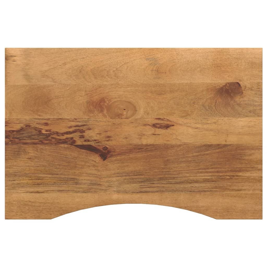 Bureau- of tafelblad Massief Mangohout 80x50cm - 33% Korting