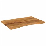 Bureau- of tafelblad Massief Mangohout 80x50cm - 33% Korting