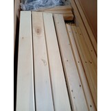 vidaXL Boxspring bed 140x190 cm fluweel donkergrijs
