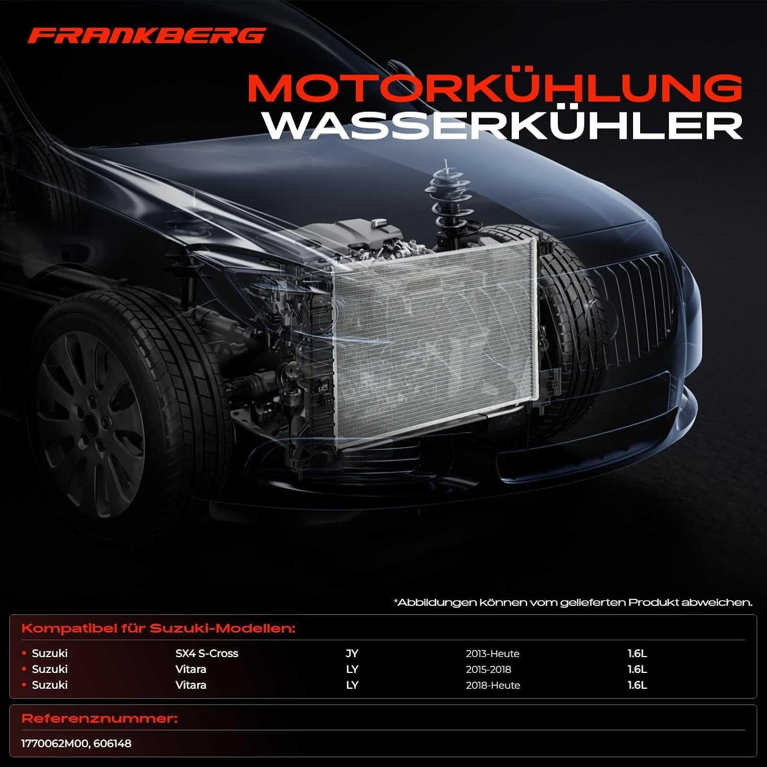 Radiator Suzuki SX4 S-Cross/Vitara met Oliekoeler (34% Korting)