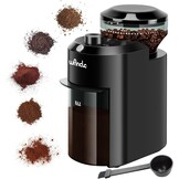 Elektrische Koffiemolen - 28 standen - Zwart - 32% Korting