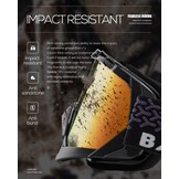 Crossbril Motorfiets Fiets Ski Veiligheidsbril Anti-condens (31% korting)