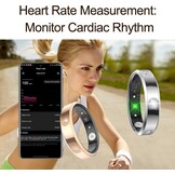 Smart Ring Activity Tracker Zilver - 28% Korting!