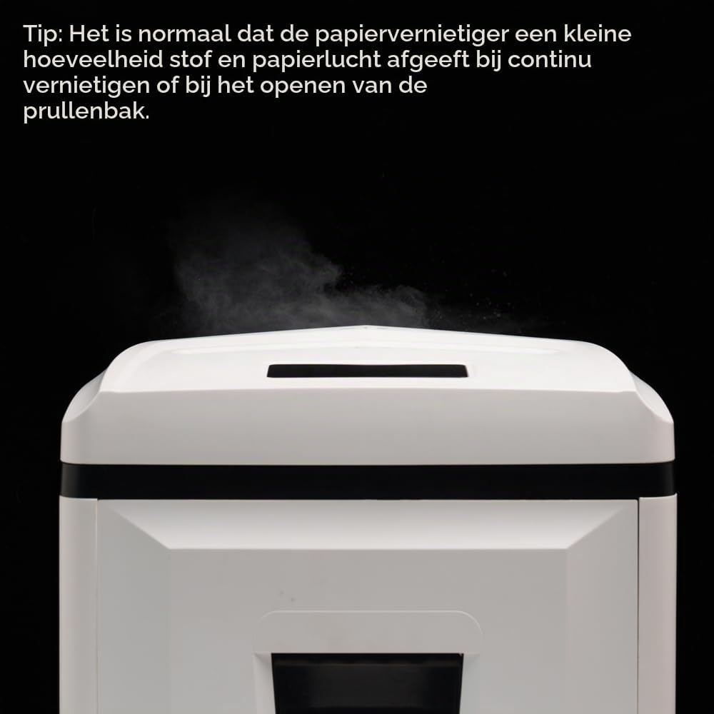 Papierversnipperaar P7 Microsnijding 1x1mm - 35% Korting