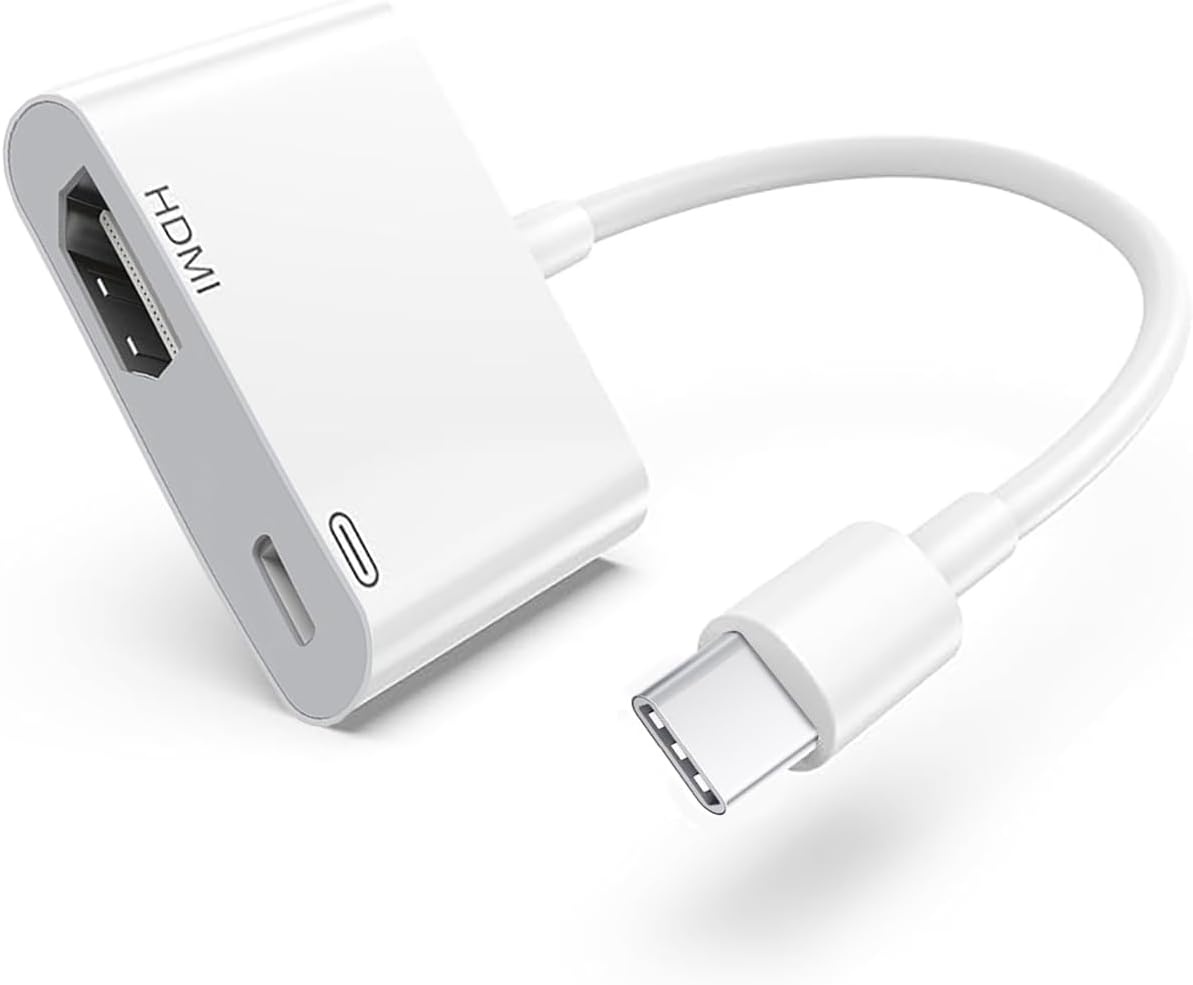 USB-C naar HDMI Adapter 4K@60Hz + 100W PD - MFi Certificaat | 27% Korting