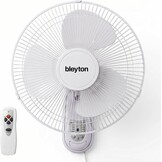 Stil Wandventilator 40 cm | 40W | 3 Snelheden & Timer | Wit | 33% Korting