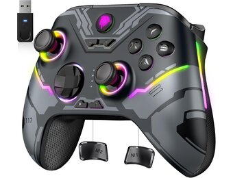 Draadloze Gamecontroller X15 Zwart - 50% Korting