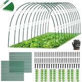 Folietunnel Bogen Set (70 Stuks) - Ideaal voor Kassen en Verhoogde Bedden - 31% Korting