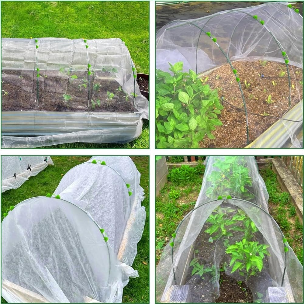 Folietunnel Bogen Set (70 Stuks) - Ideaal voor Kassen en Verhoogde Bedden - 31% Korting