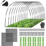 Folietunnel Bogen Set (70 Stuks) - Ideaal voor Kassen en Verhoogde Bedden - 31% Korting