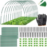 Folietunnel Bogen Set (70 Stuks) - Ideaal voor Kassen en Verhoogde Bedden - 31% Korting