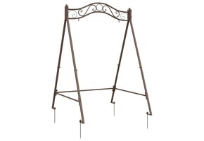 Schommelframe Staal Antiek Bruin 113x121x168 cm - 41% Korting!