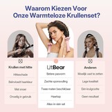 Krulspelden Set Zonder Hitte - Roze - 2 Maten - 30% Korting