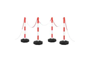 Kettingpalenset 10m Kunststof Ketting - 40% Korting