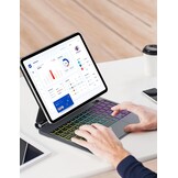 Toetsenbordhoes iPad Air 13" (2025 M3/M2) & Pro 12,9" (2018-2022) - 29% Korting