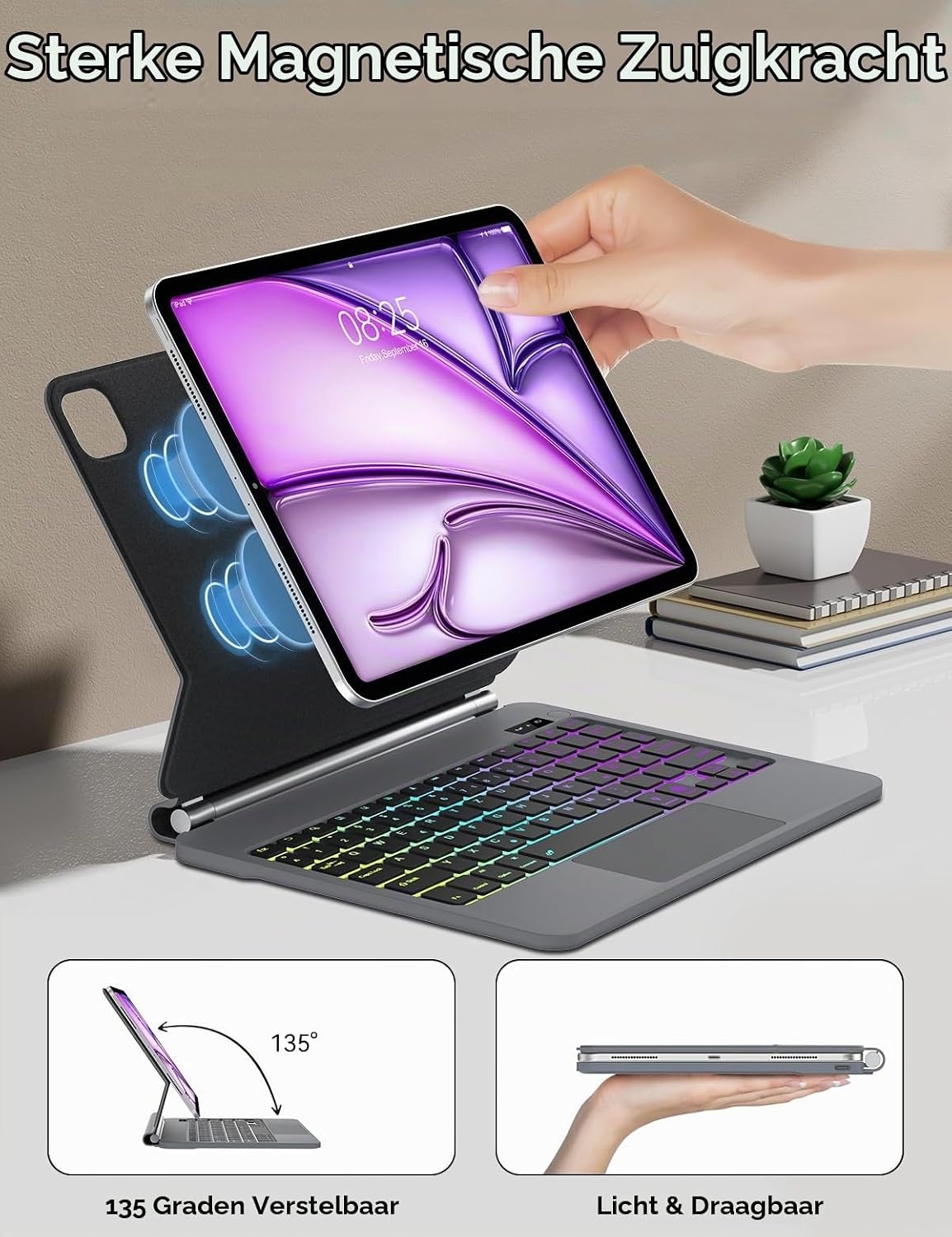 Magic Keyboard met Verlichting & Trackpad (34% korting)