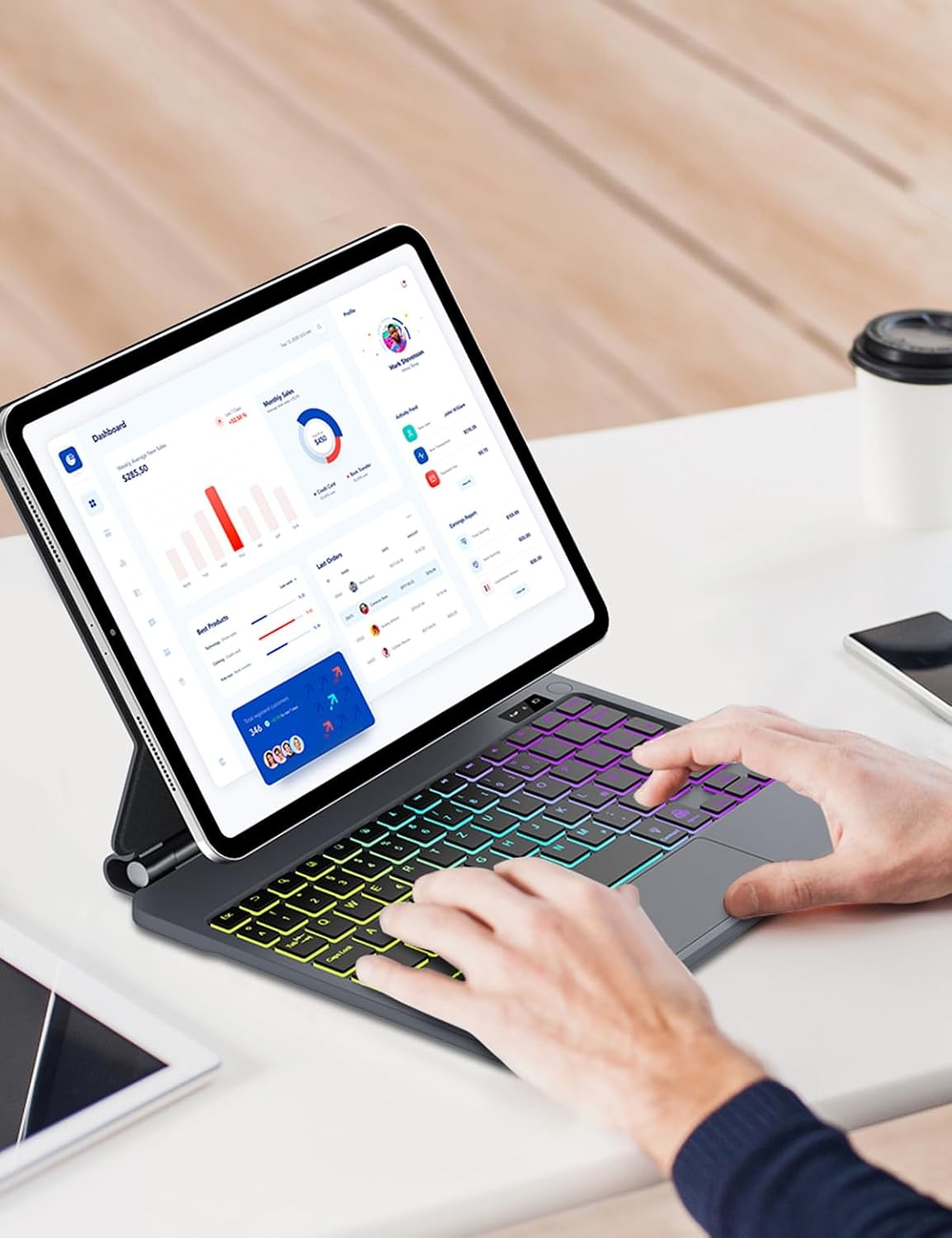 Magic Keyboard met Verlichting & Trackpad (34% korting)