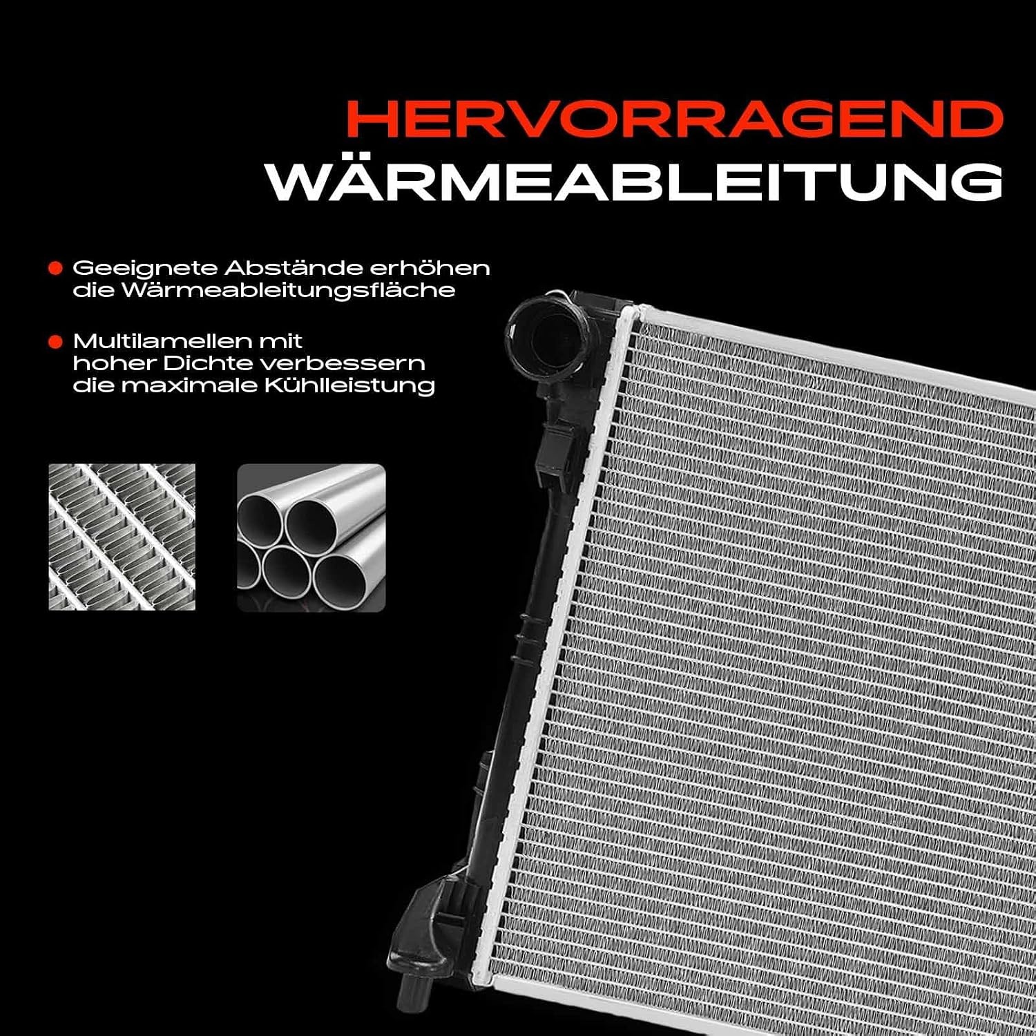 Radiateur Waterkoeler Mercedes C-Klasse W204/C204 - 34% Korting