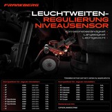 Niveausensor Achteras Links met Koppelstang Jaguar XF/XJ/XK - 33% Korting
