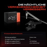 Niveausensor Achteras Links met Koppelstang Jaguar XF/XJ/XK - 33% Korting