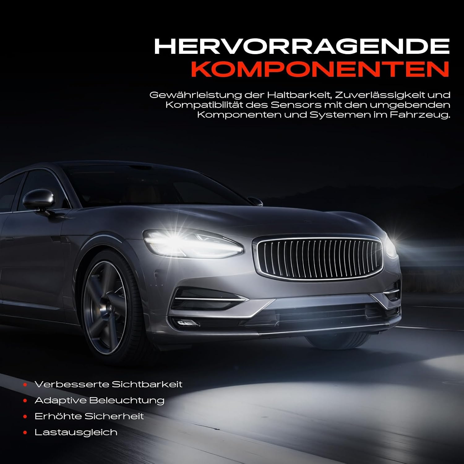 Niveausensor Achteras Links met Koppelstang Jaguar XF/XJ/XK - 33% Korting