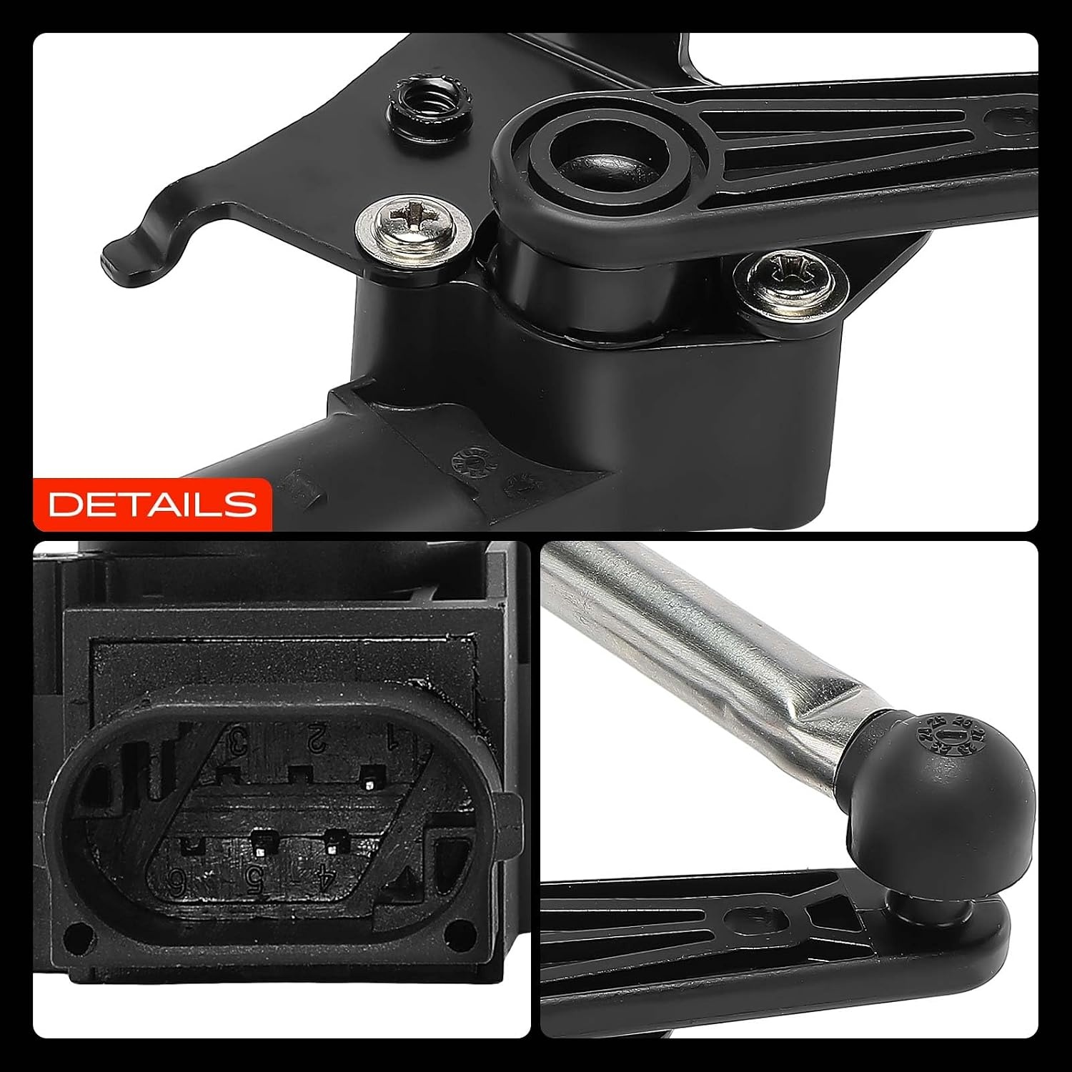 Niveausensor Achteras Links met Koppelstang Jaguar XF/XJ/XK - 33% Korting