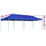 Opvouwbare Partytent 3x9m Blauw - 35% Korting