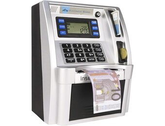 LB Digitale Spaarpot met Code & Kaart - Zwart - 34% Korting