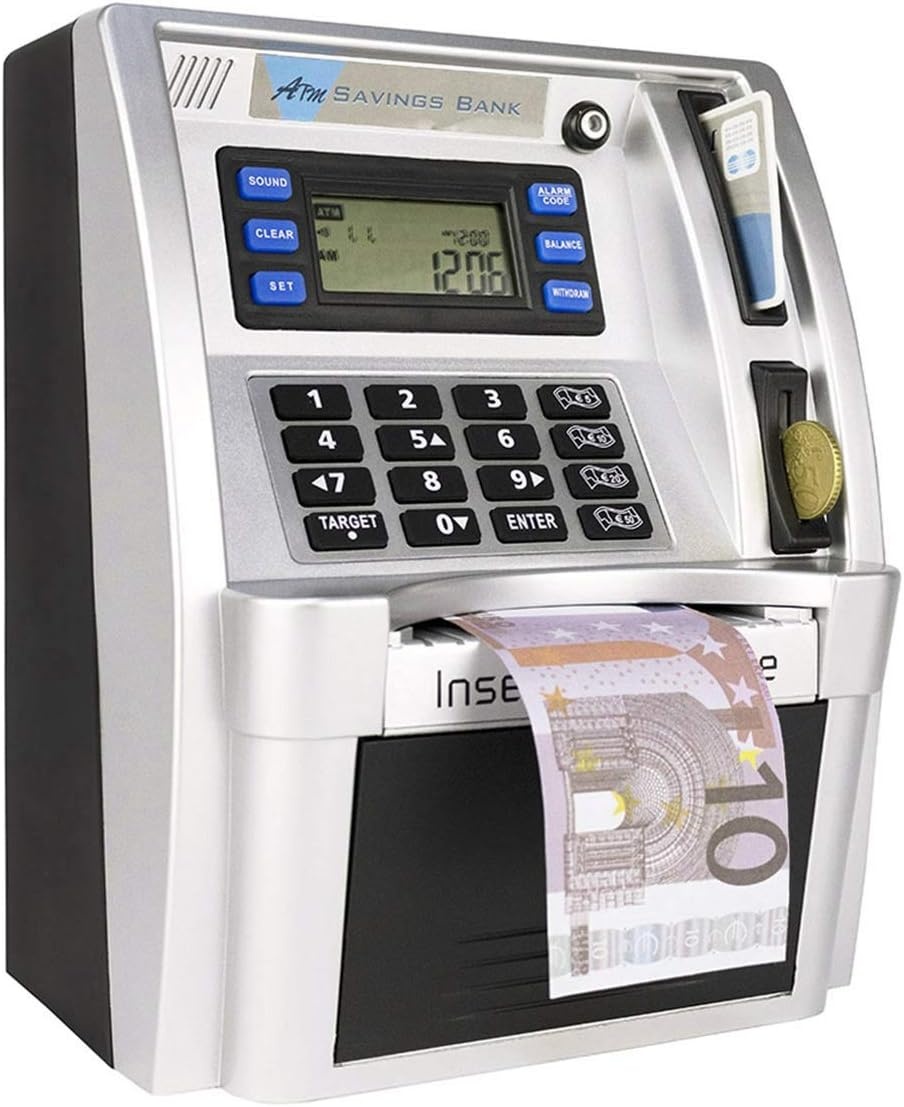 LB Digitale Spaarpot met Code & Kaart - Zwart - 34% Korting