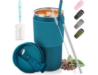 CS COSDDI Thermobeker 450ml - Houdt Drank 6 Uur Warm/Koud met 33% Korting