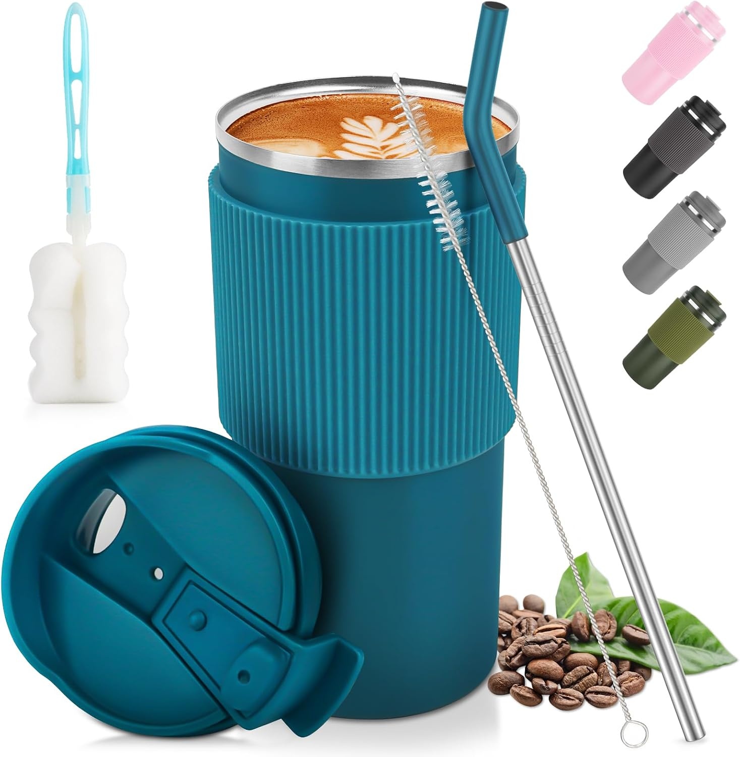 CS COSDDI Thermobeker 450ml - Houdt Drank 6 Uur Warm/Koud met 33% Korting