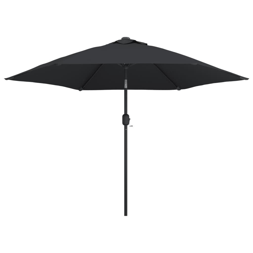 Zwarte Parasol van Metaal (300 cm) - 34% Korting