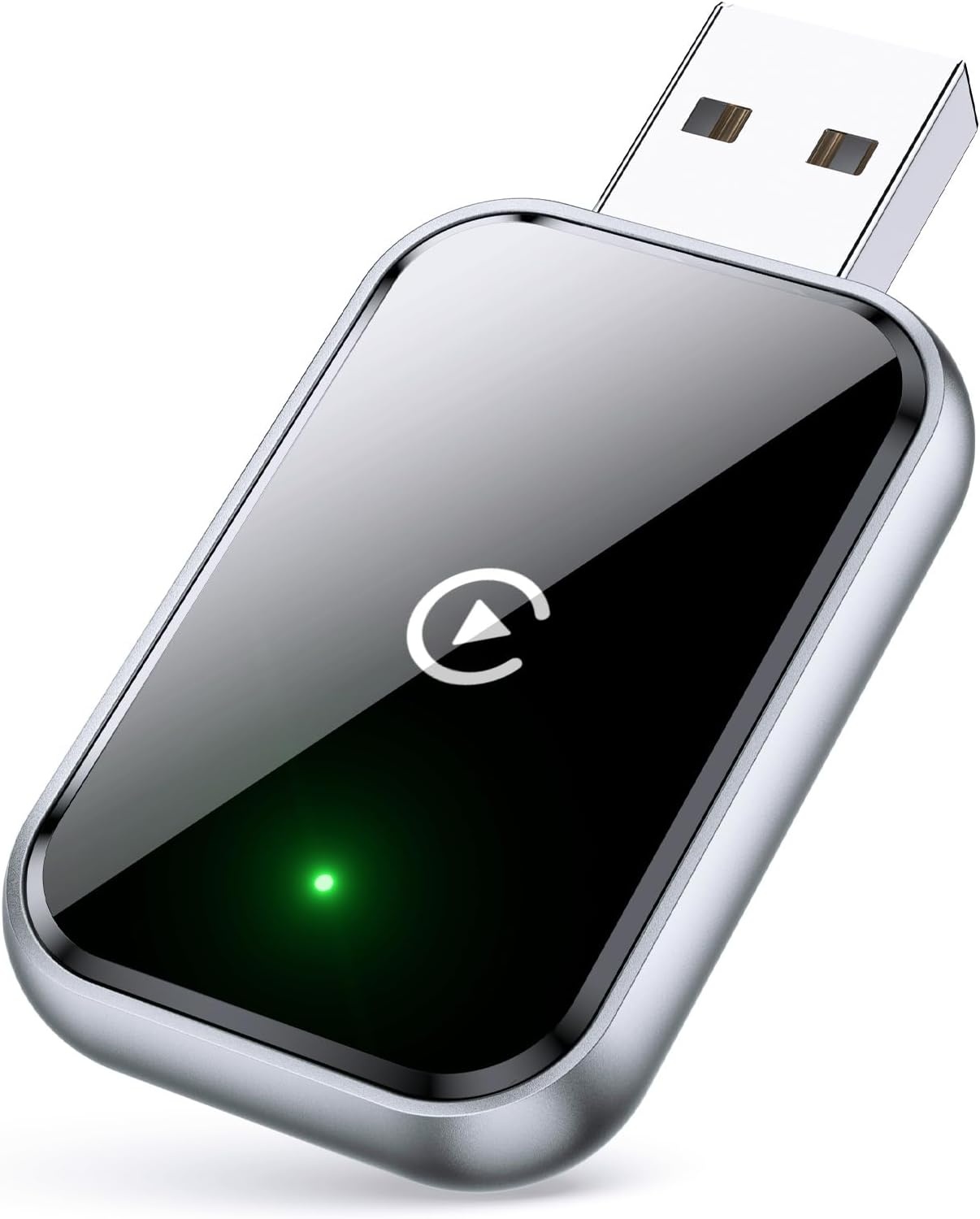 AIZEO Draadloze CarPlay Adapter - Zwarte USB Dongle voor Apple CarPlay