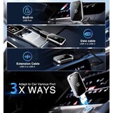 AIZEO Draadloze CarPlay Adapter - Zwarte USB Dongle voor Apple CarPlay