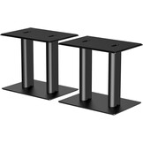 Suptek Universele Speaker Standaards - 31 cm Hoog - Voor Boekenplank Speakers - 2 Stuks - Zwart