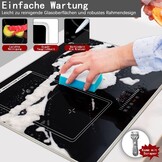 Inductie kookplaat 3 platen, Touchbediening, Geïntegreerde inductiekookplaat, Flexibele functionele zones, Kinderslot, Timer, Zonder stekker