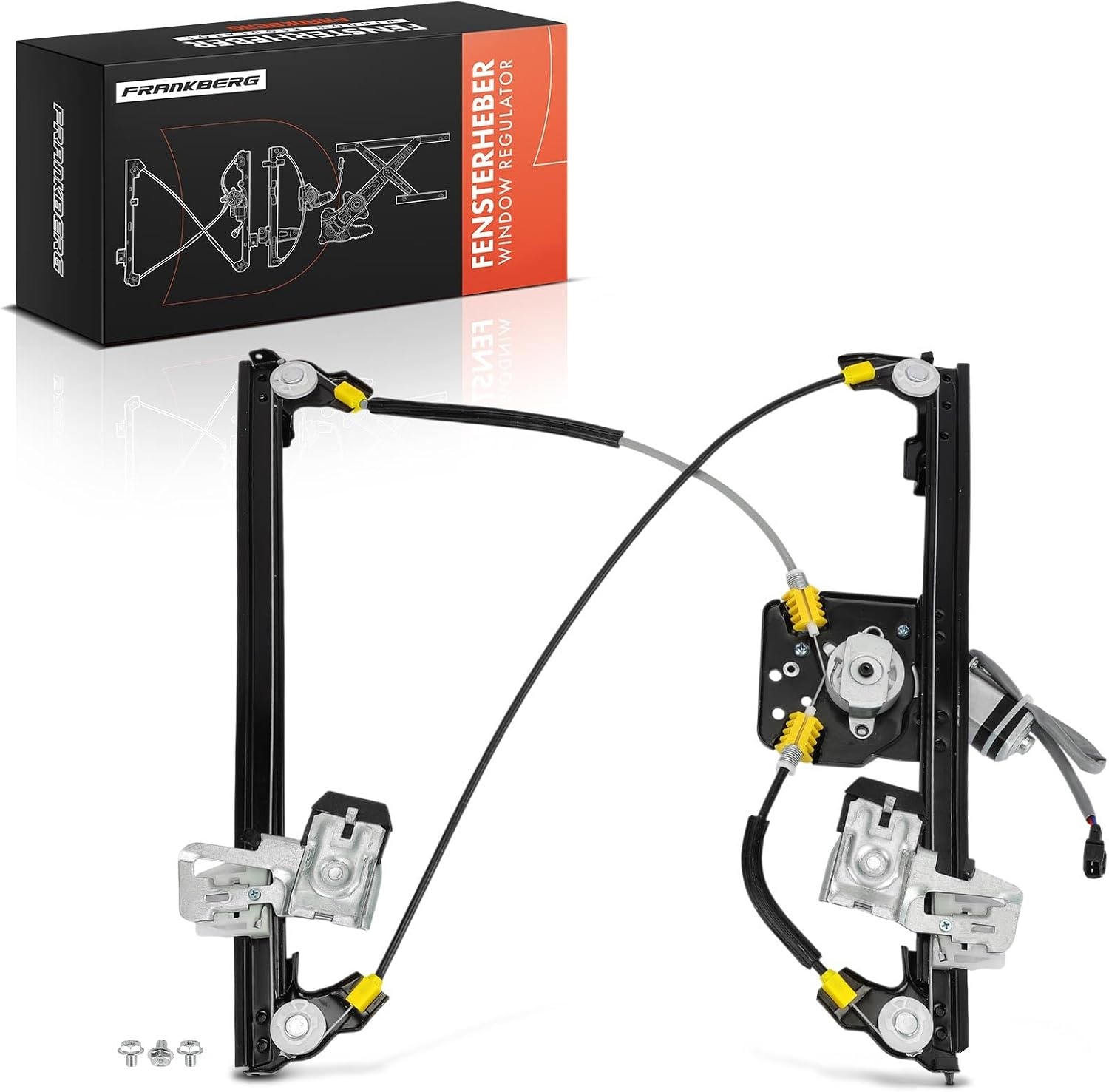 Frankberg Window Lifter Window Lifter Mechanisme Side Window Window Holder Elektrische Motor Window Lifter Window Lifter Mechanisme Vervangen # 6K4837402J