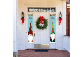 Kerst Deurbanners (2 stuks) - 39% Korting!
