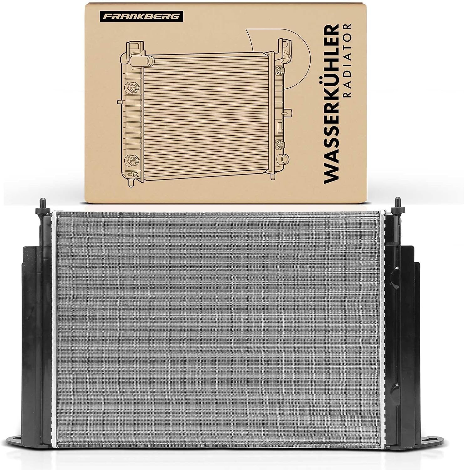 Frankberg Koeler waterkoeler motorkoeler handgeschakelde versnellingsbak compatibel met Stilo Multi Wagon 192 1.6L-1.9L 2003-2008 Stilo Van 192 1.6L 1.9L 2001-2008 Replace# 46745809